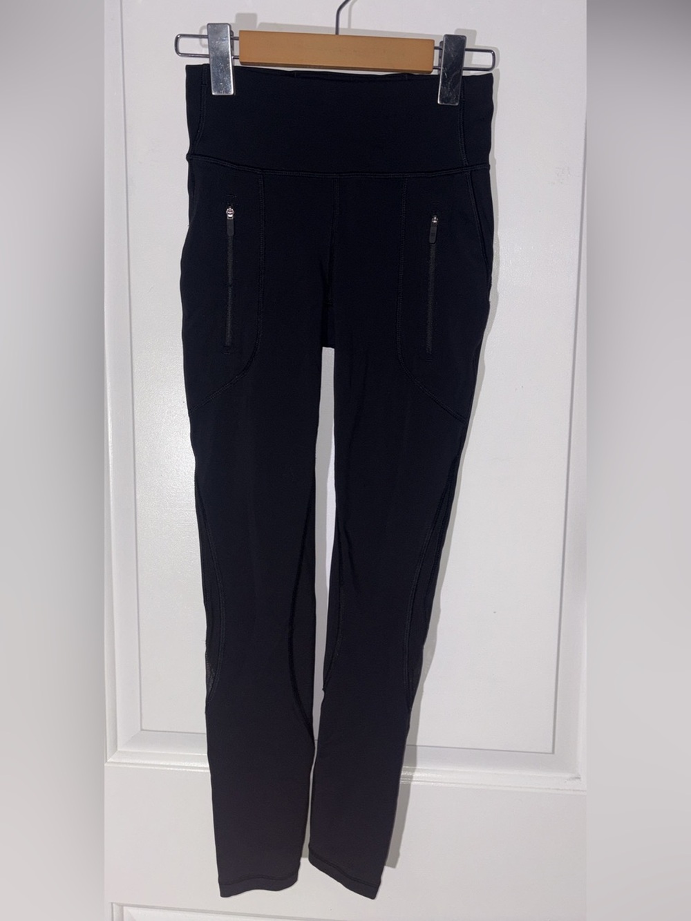 lululemon athletica Black High-Rise Zip Pocket Leggings